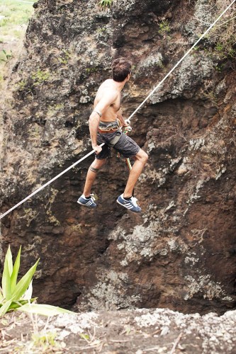 Dommage que nous n'ayons pas une photo de la chute.