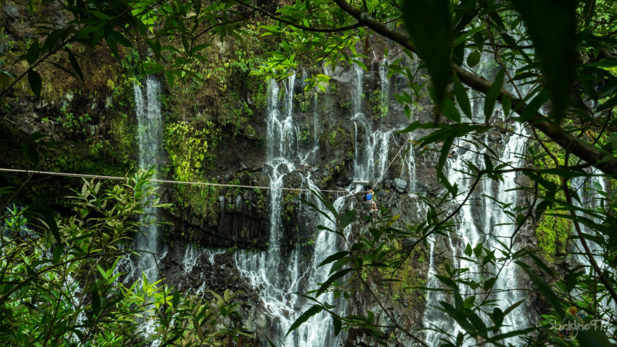 C'est long 65m en poulie.