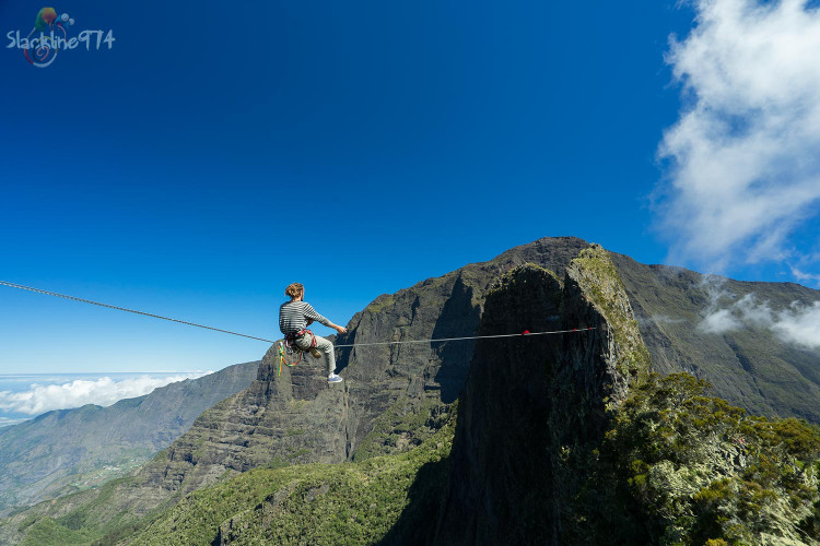 Fini les 8m de vide seulement, à présent, c'est du vrai vide!