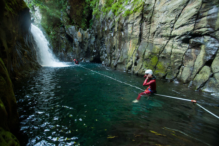 Piscine naturelle (non chauffée encore).